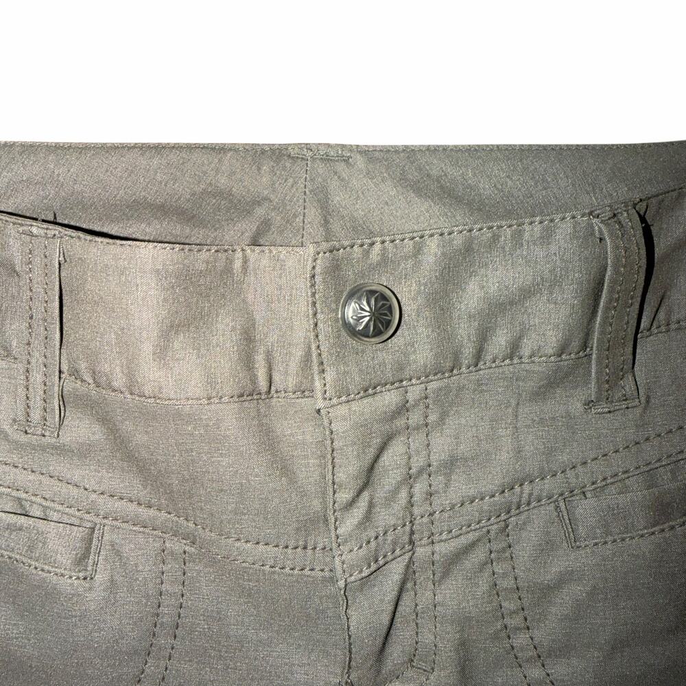 Athleta Heathered Low Rise Dipper Utility Cargo Pants Falcon Heather 4 - Picture 7 of 12